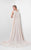 Terani Couture - Reigning Beaded Bateau Neck Mermaid Dress 1713M3460 In Neutral