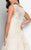 Terani Couture - Beautiful  sleeveless embroidered and layered ballgown 1713M3462 In Neutral