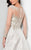 Terani Couture - Detailed Beaded Illusion Neck Ball Gown 1713M3502 in Gold