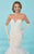 Tiffany Homecoming - Lace Mermaid Long Dress 16203 In White and Neutral