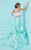 Tiffany Homecoming - Stylish Two-Piece Prom Dress with Layered Skirt 16207 In White and Green