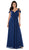 Poly USA - 7883 Ruched Sweetheart Cold Shoulder A-Line Dress