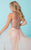 Tiffany Homecoming - Gleaming Sequined Illusion Beaded Neck Slim Flare Dress 16220 In Gold