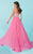 Tiffany Homecoming - Scintillating Beaded Sweetheart Chiffon A-line Skirt 16231 In Pink