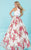 Tiffany Homecoming - Stunning Sleeveless Formal Two Piece  16232 in White and Pink Floral