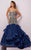 Tiffany Homecoming - 16235 Strapless Sweetheart Mermaid Dress in Blue