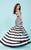 Tiffany Homecoming - Delightful Sleeveless Two Piece Printed Long Dress 16250 in Multi-Color