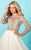 Tiffany Homecoming - 16256 Long Sleeved Two-Piece Evening Gown in Neutral and Multi-Color