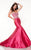 Panoply - 14819 Strapless Mikado Mermaid Gown in Pink