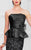 Ivonne D for Mon Cheri - 117D75 Trumpet Gown in Black