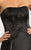 Feriani Couture - 18539 Stunning Strapless Evening Gown In Black