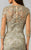 Feriani Couture - 18571 Sheer Lace Evening Gown In Gray and Neutral