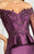 Feriani Couture - Off Shoulder Peplum Trumpet Gown 18574