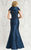 Feriani Couture - Laced Sweetheart Mermaid Evening Dress 18578 In Blue