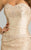 Feriani Couture - 18616 Strapless Embroidered Gown In Neutral