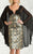 Feriani Couture - 18631 Amazing Cocktail Dress with Cape In Black