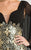 Feriani Couture - 18631 Amazing Cocktail Dress with Cape In Black
