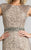 Feriani Couture - 26235 Sparkling Embellished Evening Gown In Silver and Neutral