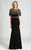 Feriani Couture - 26243 Sleeveless Sheath Dress In Black
