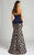 Feriani Couture - 26249 Strapless Mermaid Evening Gown In Blue