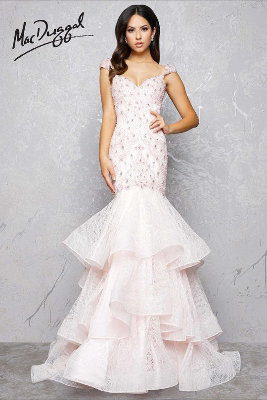 Mac Duggal - Couture Dresses Style 79093D in Pink