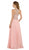 Poly USA - 7912 Embellished Jewel A-Line Evening Dress
