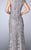 La Femme - Bateau Neck Cap Sleeves Floral Lace Long Dress 24860 - 2 pcs Platinum in Sizes 6 and 8 Available