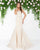 Mac Duggal - 79183D Strapless Brocade Mermaid Gown In Neutral