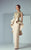 3156 Peplum Panel Embroidered Gown