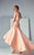 3159 Strapless High Low Trumpet Gown