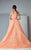 3167 Embroidered Off-Shoulder Ballgown