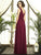 2894 Dress In Burgundy