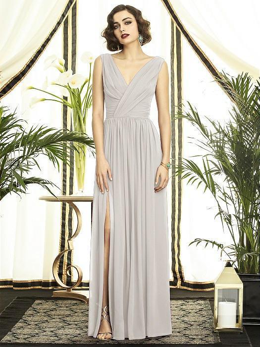 DESSY COLLECTION -  DRESS IN OYSTER 2894