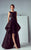 3198 Peplum Illusion Bateau Gown
