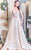 MNM Couture - Sleeveless Embroidered Evening Gown K3457 in Pink