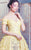 MNM Couture - Embroidered Sweetheart Ballgown K3496 in Yellow