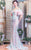 MNM Couture - Colorful Off-Shoulder Gown K3517 in Pink