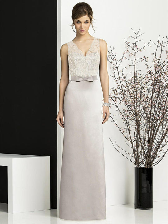 6675IV Dress In Oyster