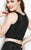 Primavera Couture - 1904 Two Piece Halter Sheath Dress In Black