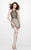 Primavera Couture - 1907 Embellished Halter Neck Sheath Dress  In Neutral