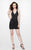 Primavera Couture - 1913 Beaded V-neck Sheath Dress In Black