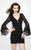 Primavera Couture - 1929 Beaded Cocktail Dress In Black