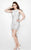 Primavera Couture - 1931 Beaded Jewel Sheath Dress In White