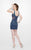 Primavera Couture - 1932 Embellished Cocktail Dress In Blue