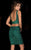 Scala - 25417 Striking Sequined Two-Piece Short Dress In Green