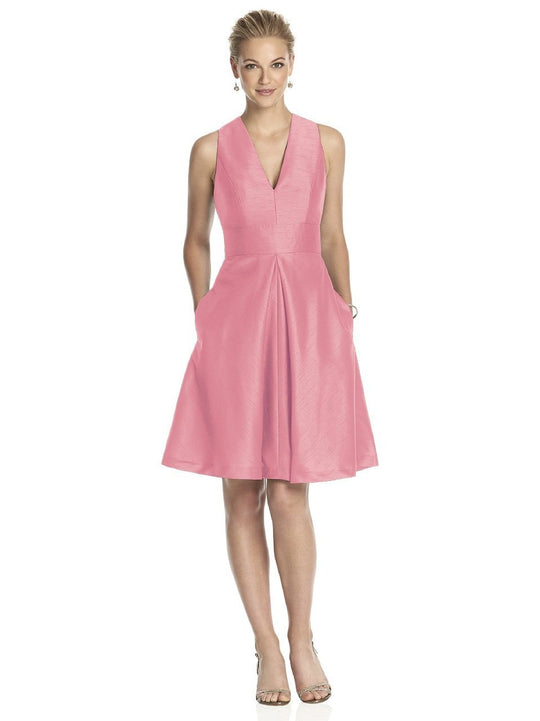 D610 Bridesmaid Dress in Papaya
