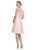 Alfred Sung - D610 Bridesmaid Dress in Pearl Pink