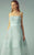 Beside Couture - BC1209 Lace Straight A-line Dress in Green