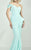 MNM Couture - Off Shoulder Mermaid Gown G0696 in Green