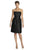 D614 Bridesmaid Dress in Black